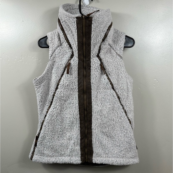 KUHL Women’s FLIGHT VEST Jacket Stone White Size XS - Picture 3 of 6